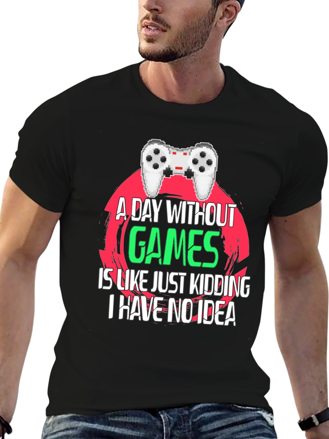 Gamer T-Shirt - A Day Without Games