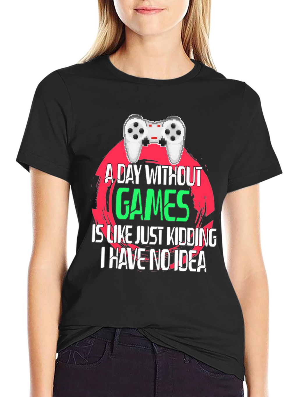 Gamer T-Shirt - A Day Without Games