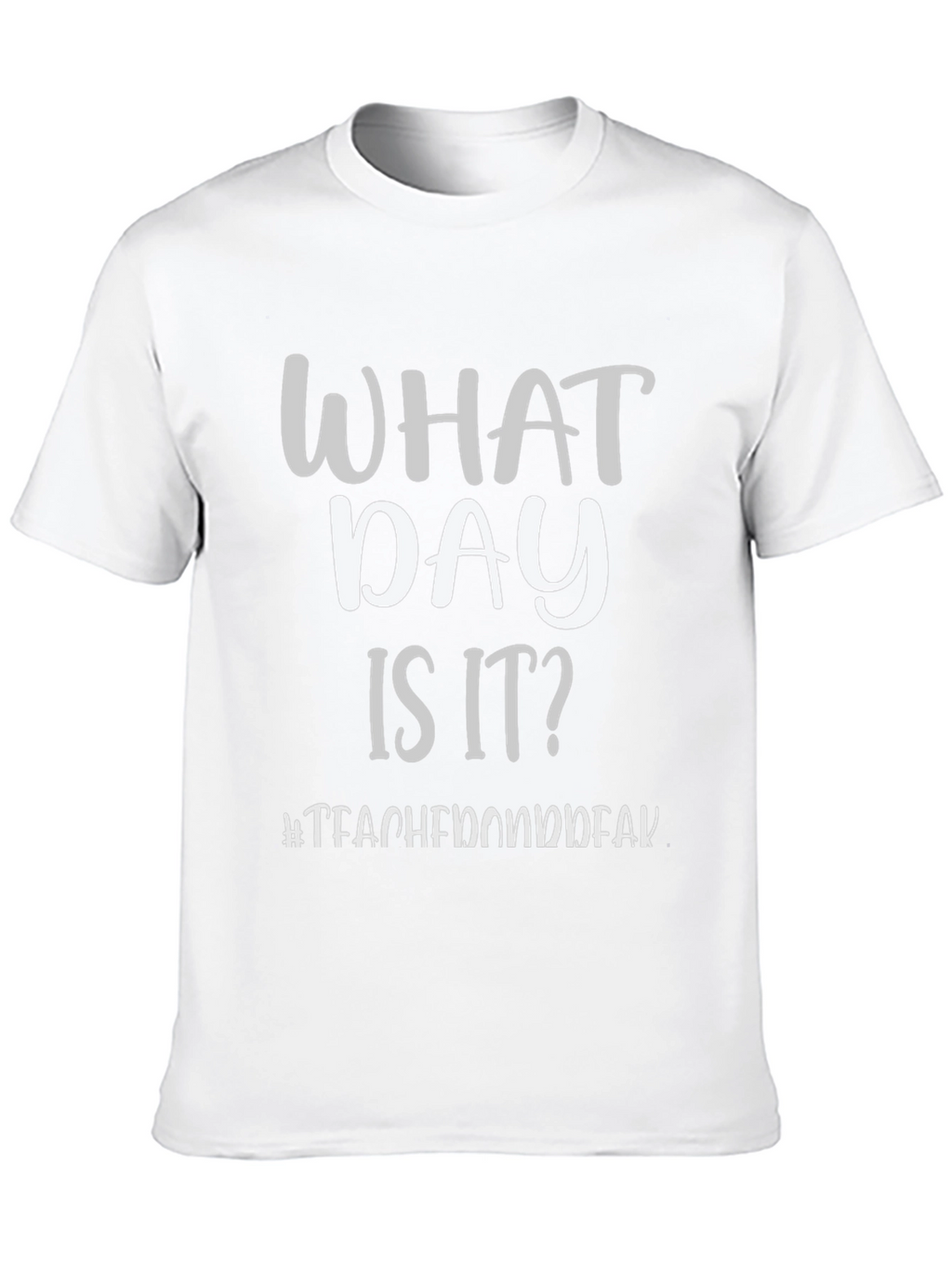 Teacher On Break Black Graphic Tee