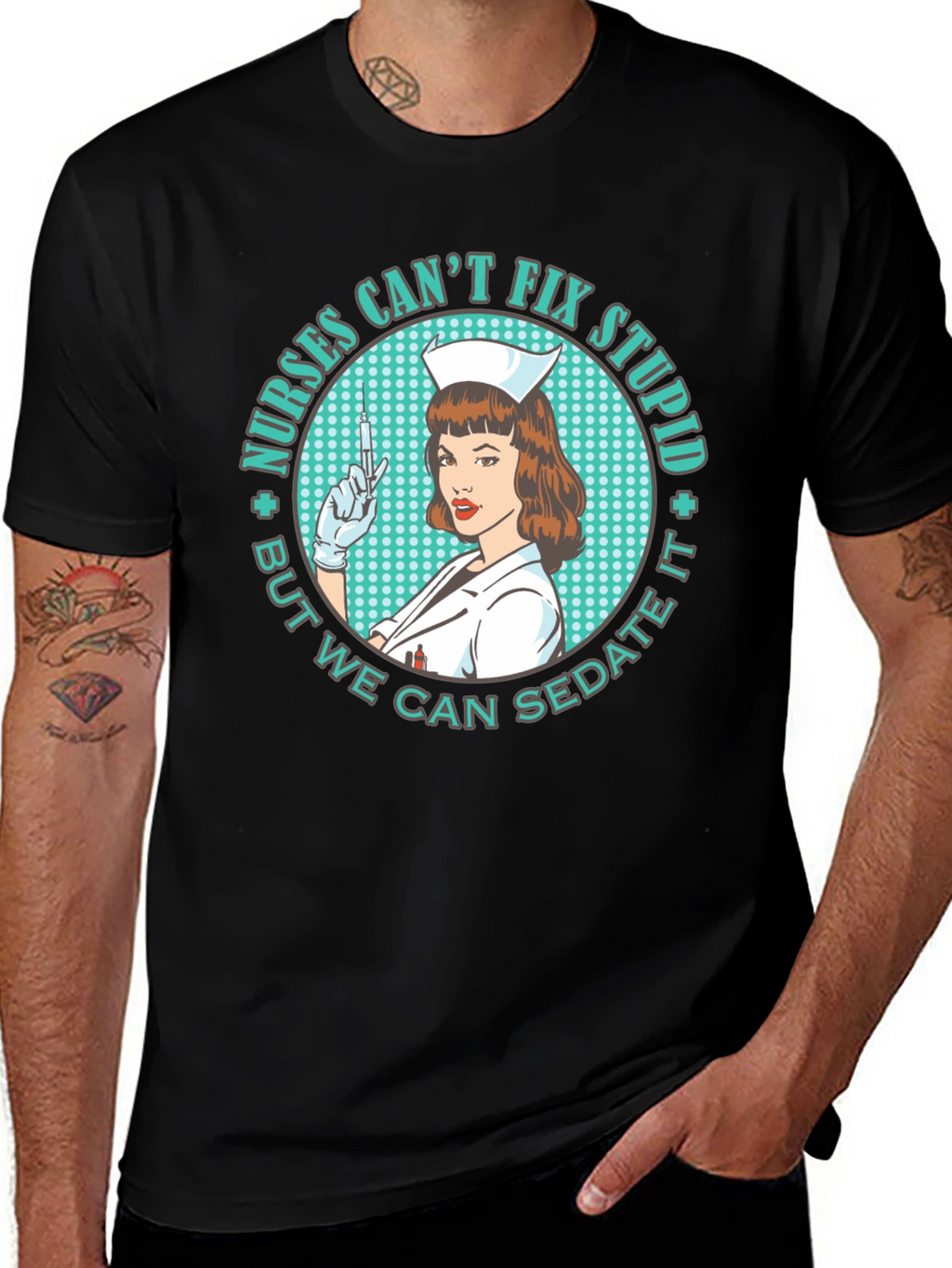 Nurses Cant Fix Stupid T-Shirt