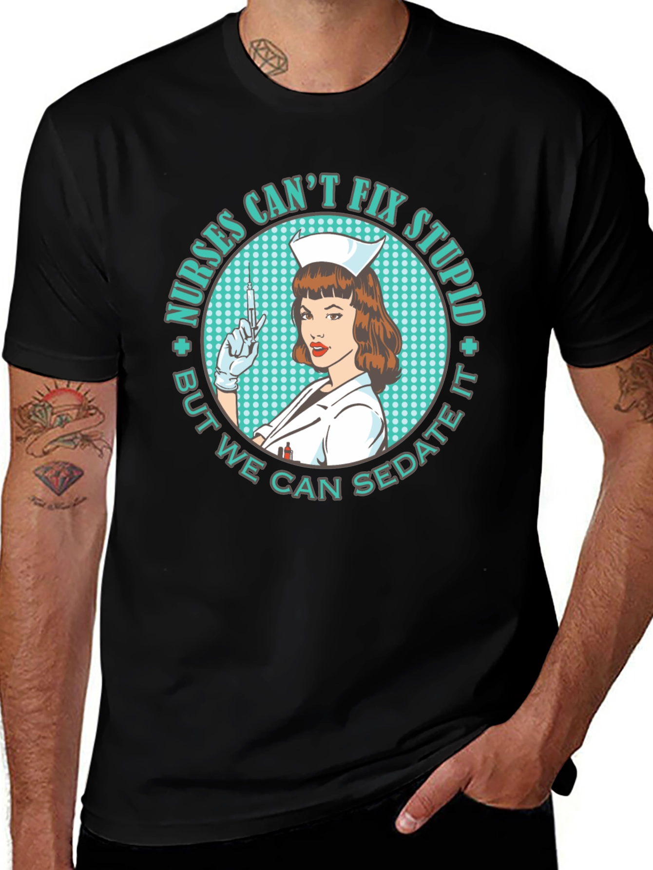 Nurses Cant Fix Stupid T-Shirt