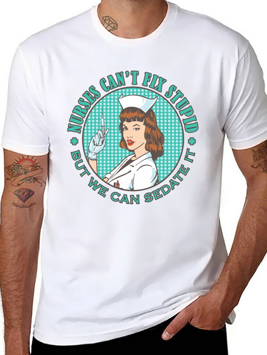 Nurses Cant Fix Stupid T-Shirt