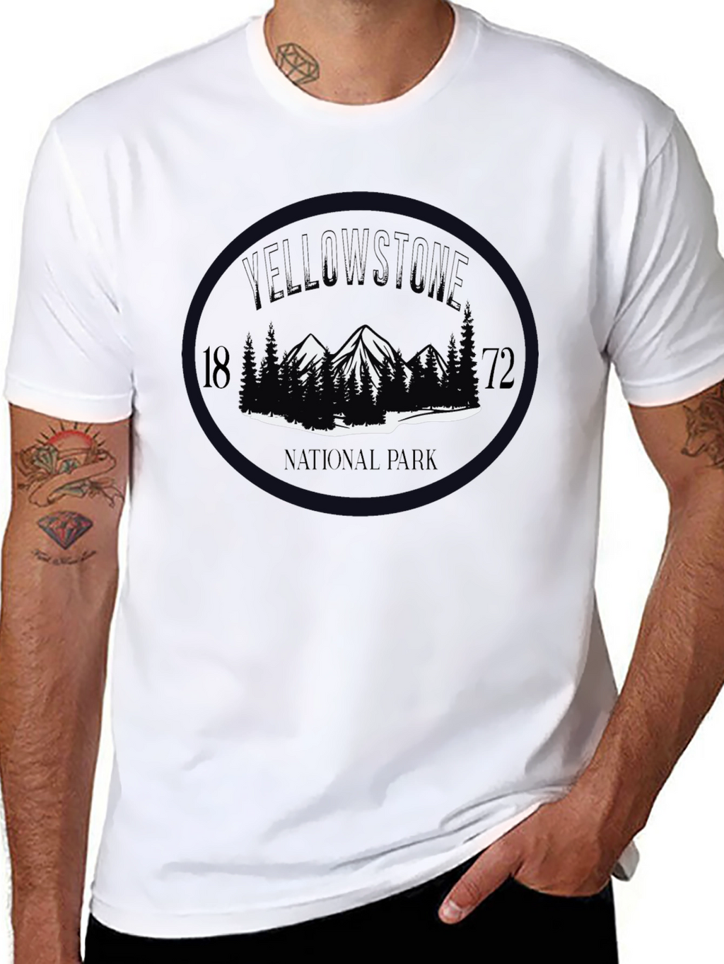 Yellowstone National Park Graphic T-Shirt