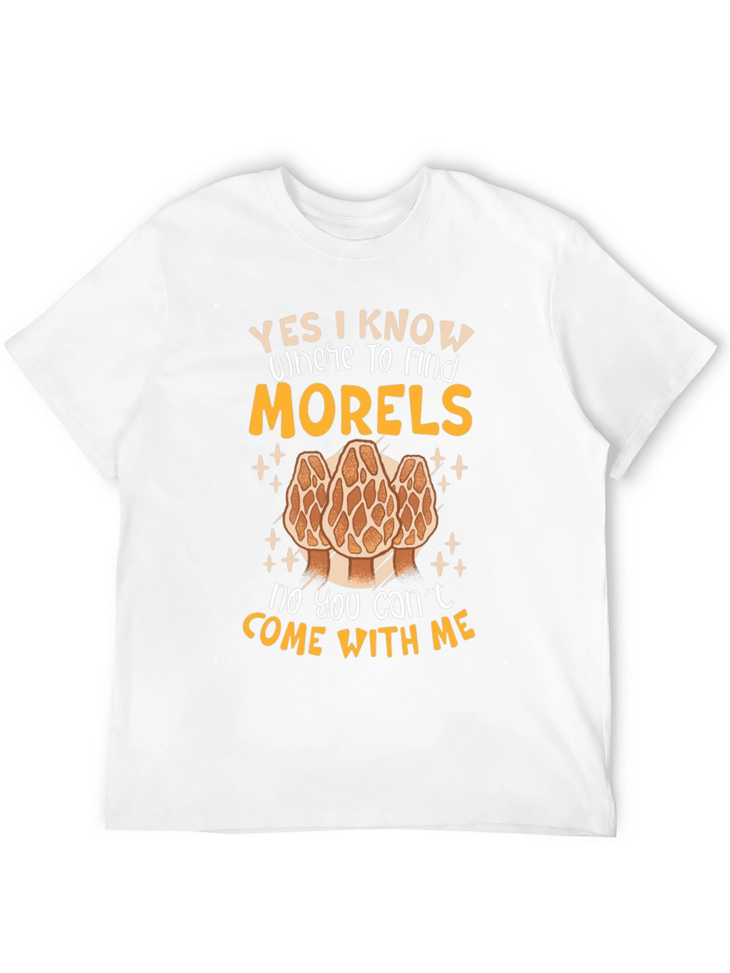 Morel Mushroom Hunting T-Shirt - Funny Graphic Tee