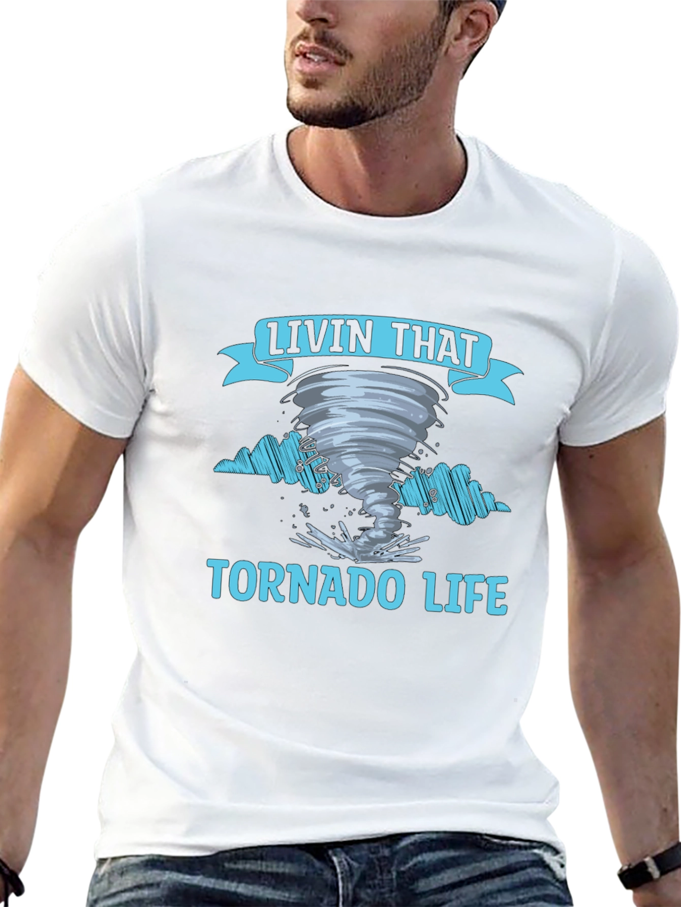 Livin That Tornado Life Graphic Tee