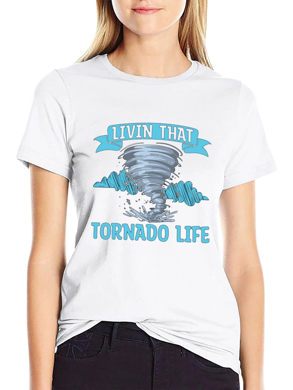 Livin That Tornado Life Graphic Tee