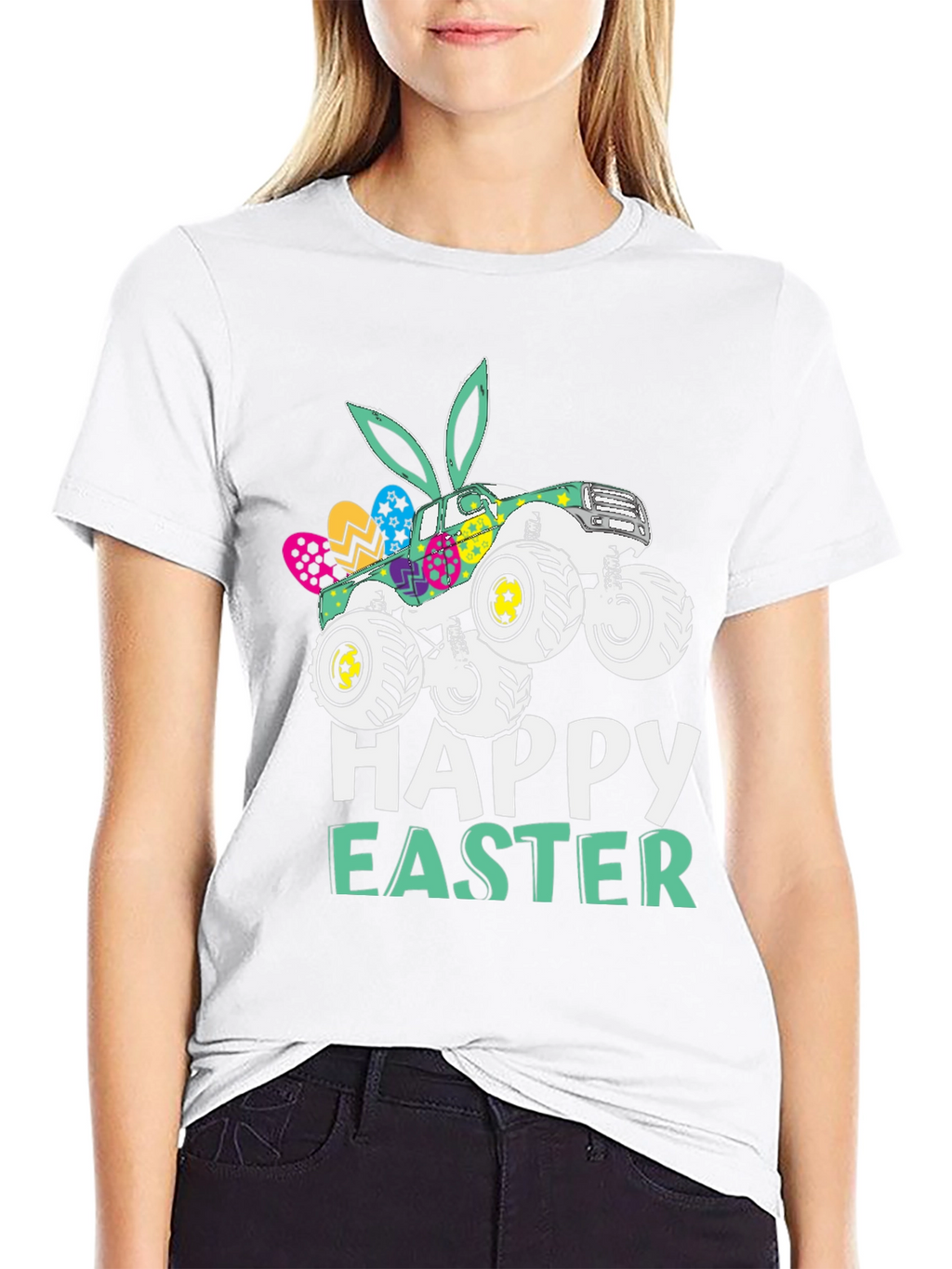 Happy Easter Monster Truck T-Shirt