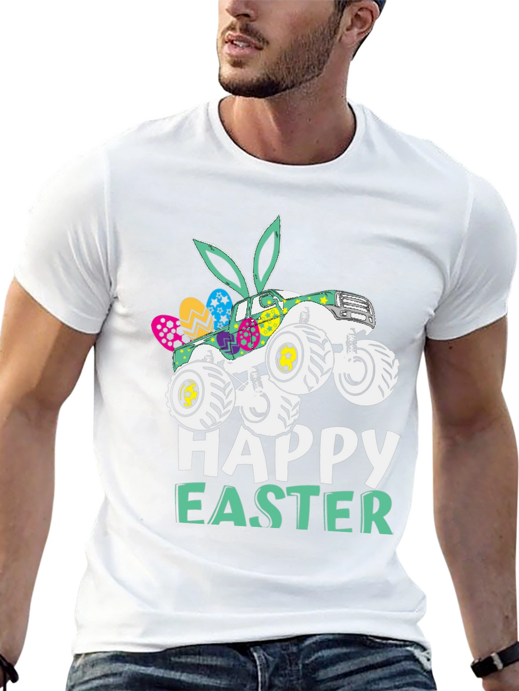 Happy Easter Monster Truck T-Shirt