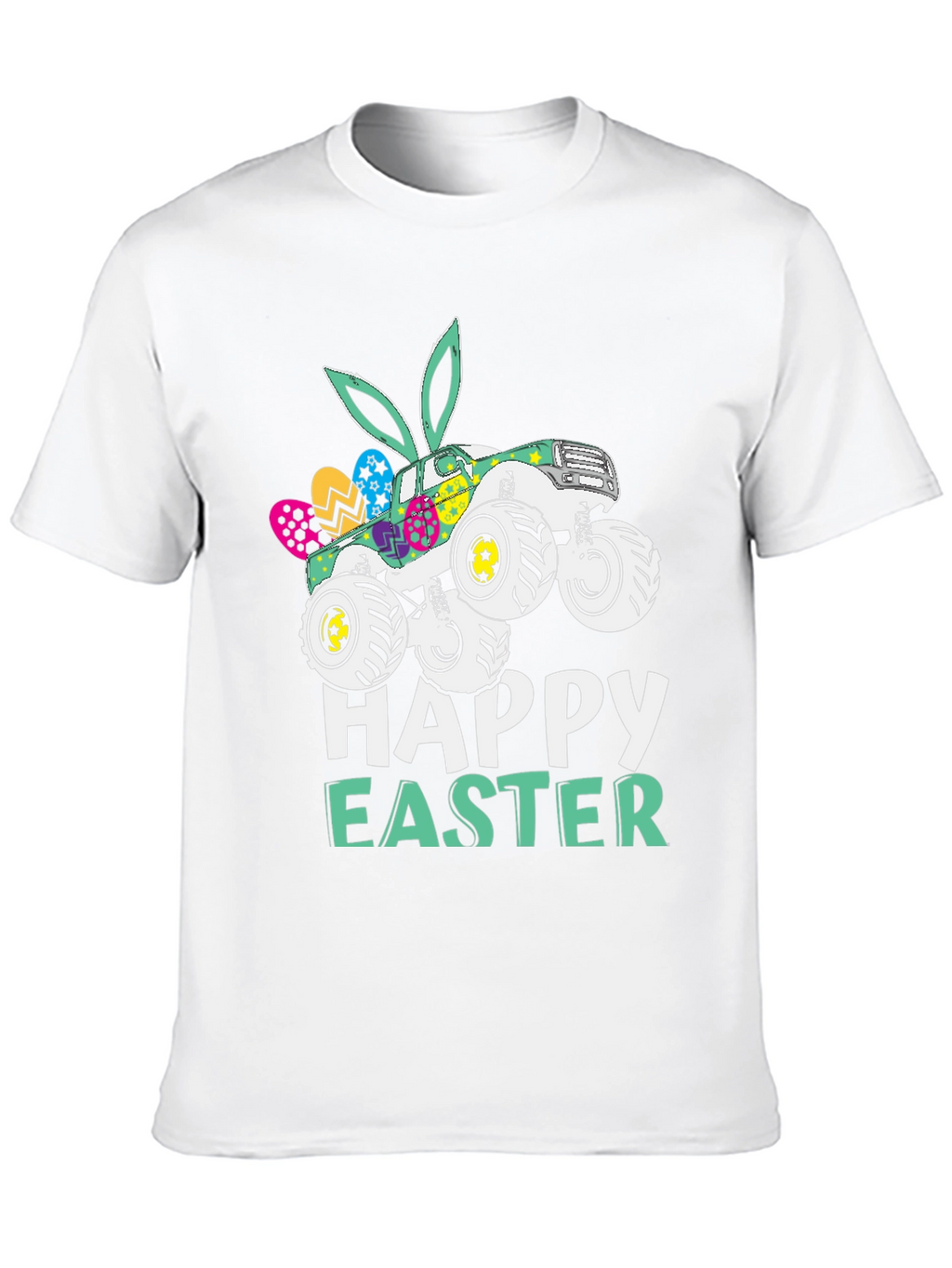 Happy Easter Monster Truck T-Shirt