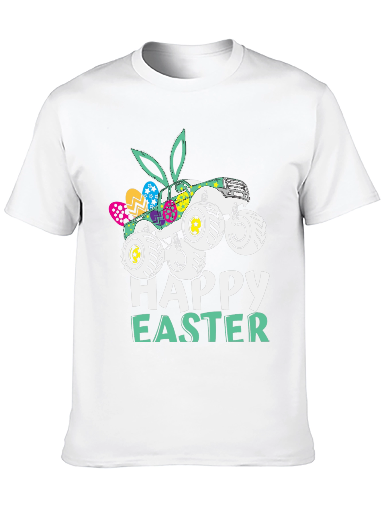 Happy Easter Monster Truck T-Shirt