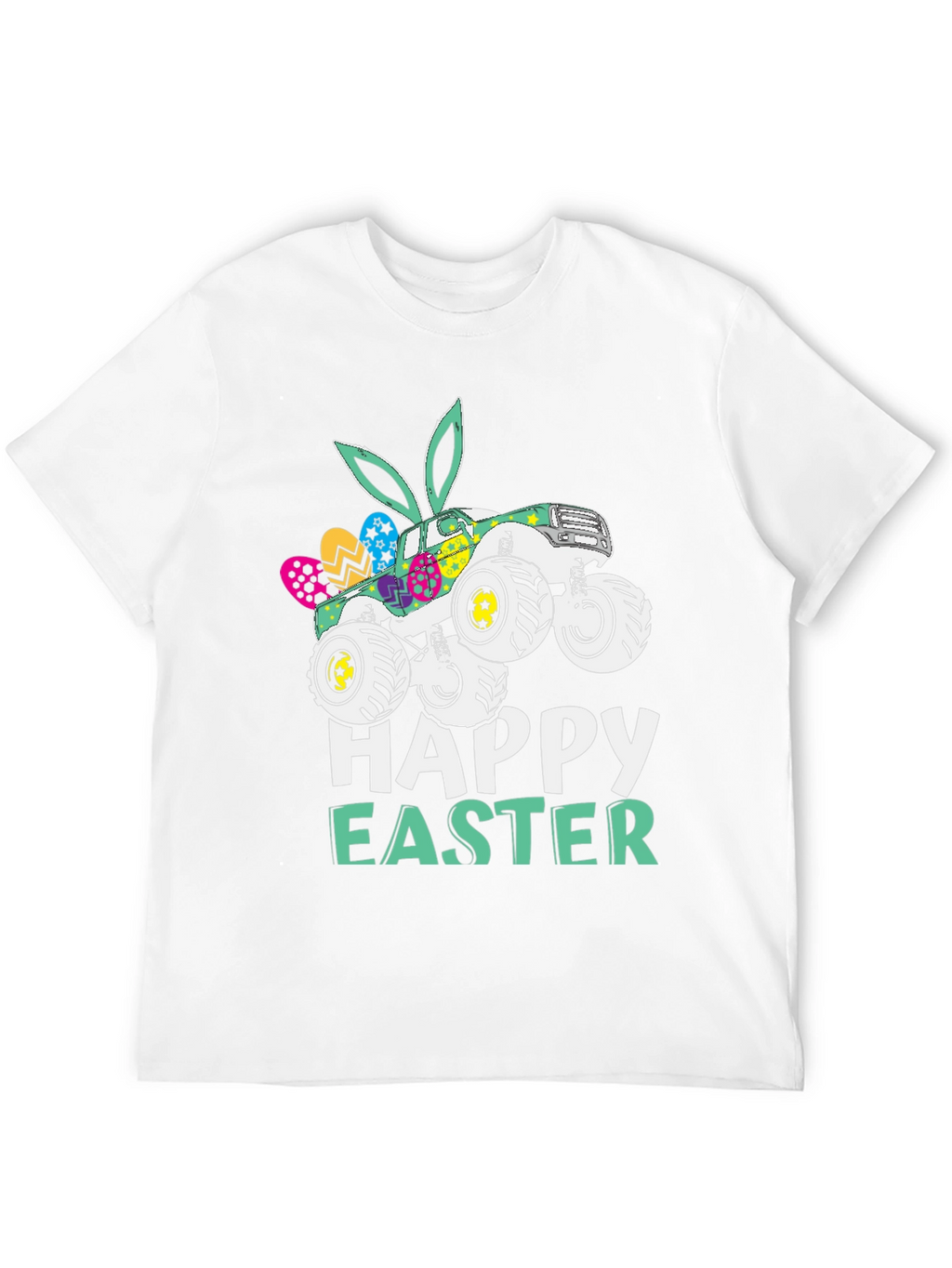 Happy Easter Monster Truck T-Shirt