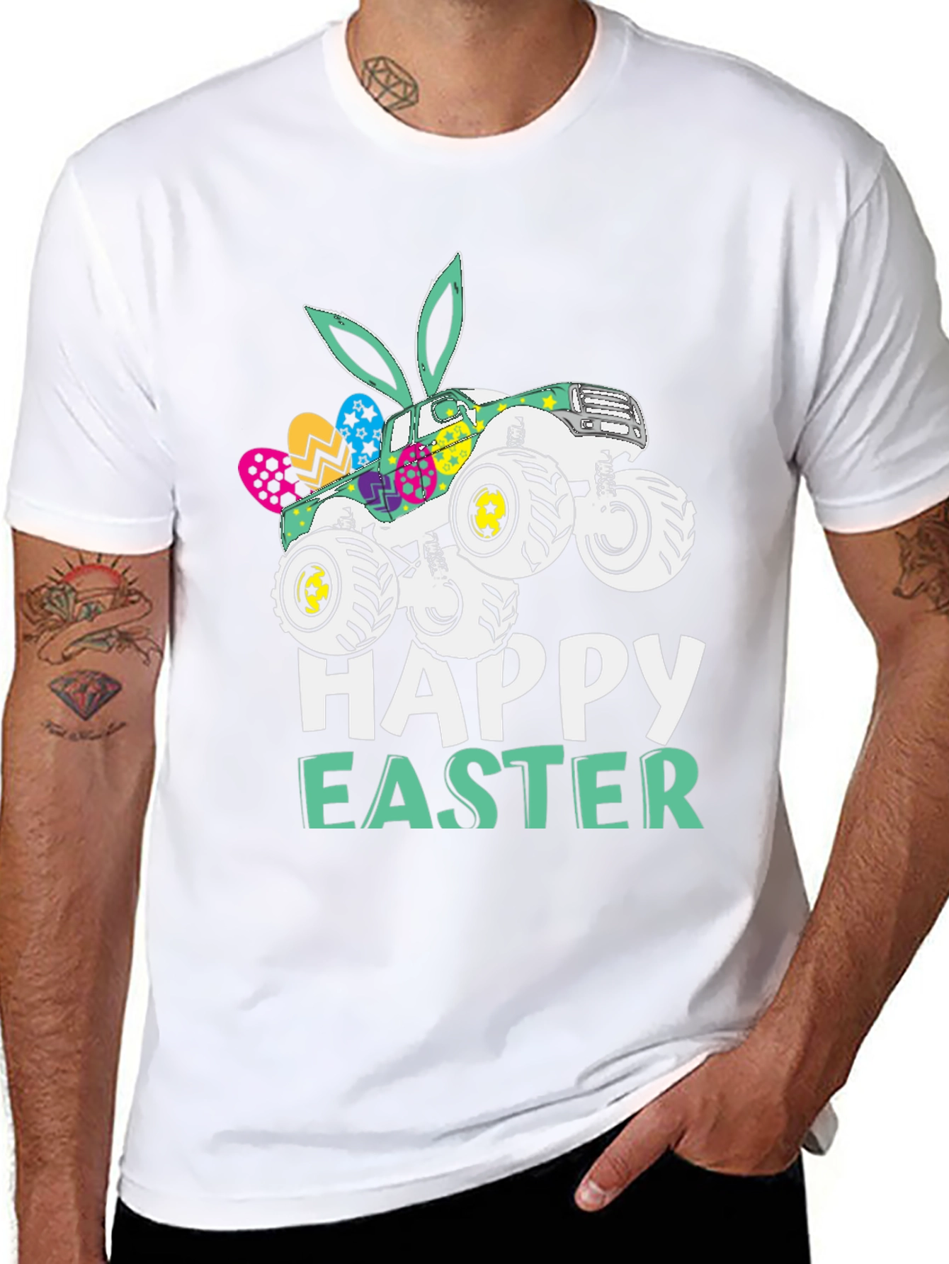 Happy Easter Monster Truck T-Shirt