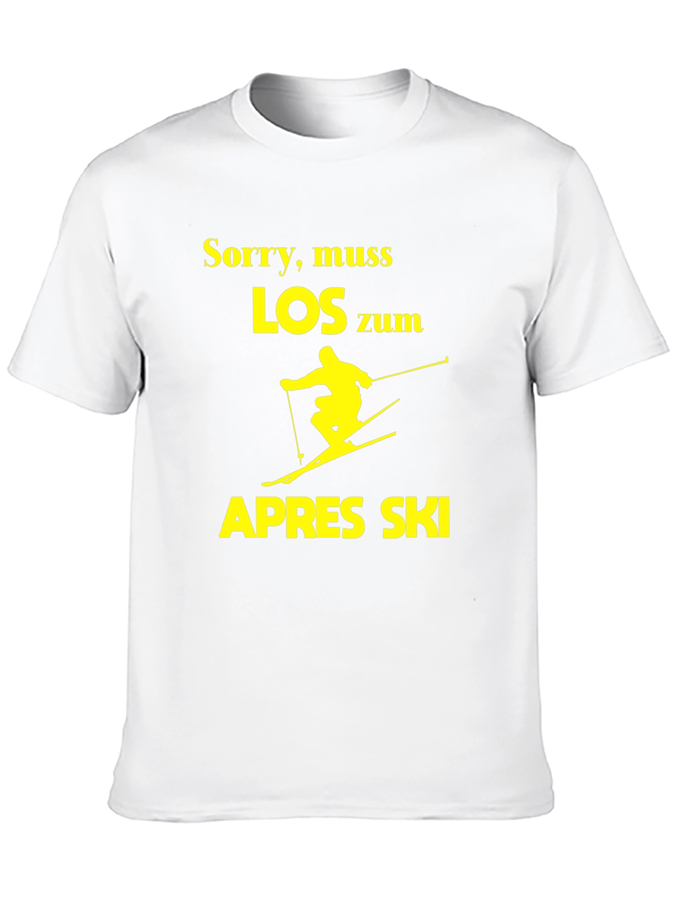 Apres Ski Skiing T-Shirt Skiing Lover Gift