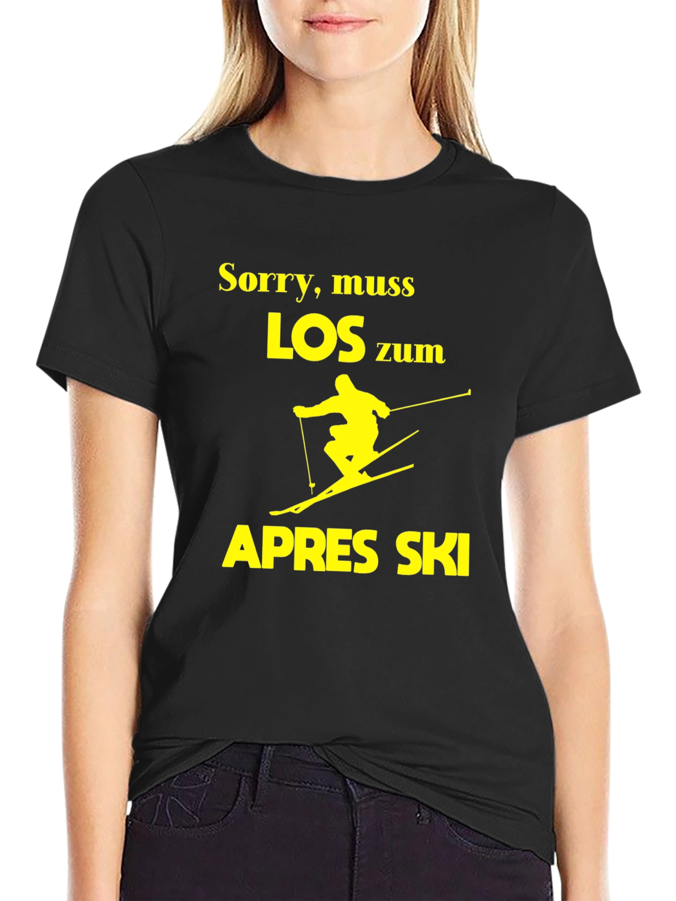 Apres Ski Skiing T-Shirt Skiing Lover Gift