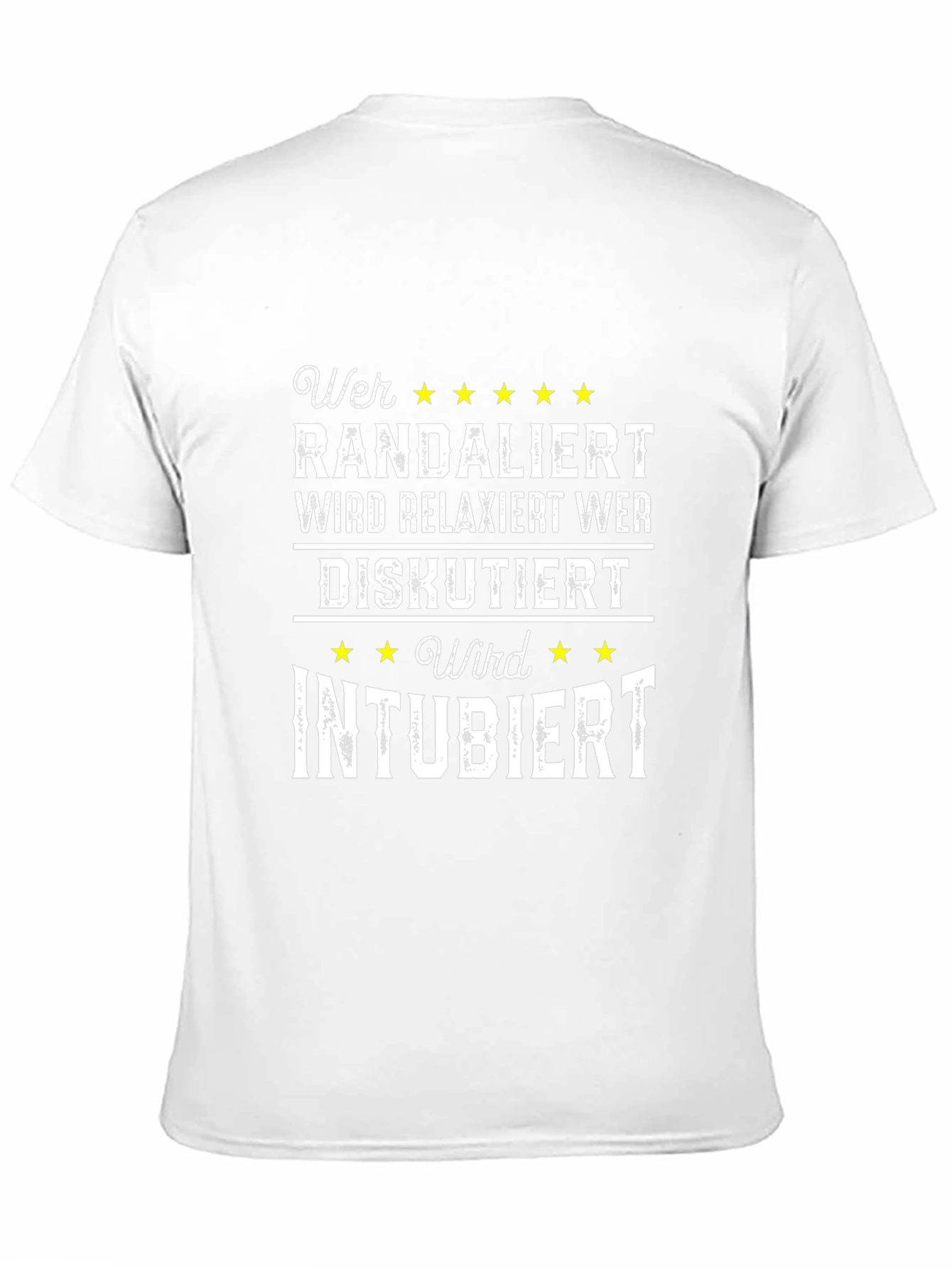 Humorous Medical T-Shirt - Wer Randaliert Design