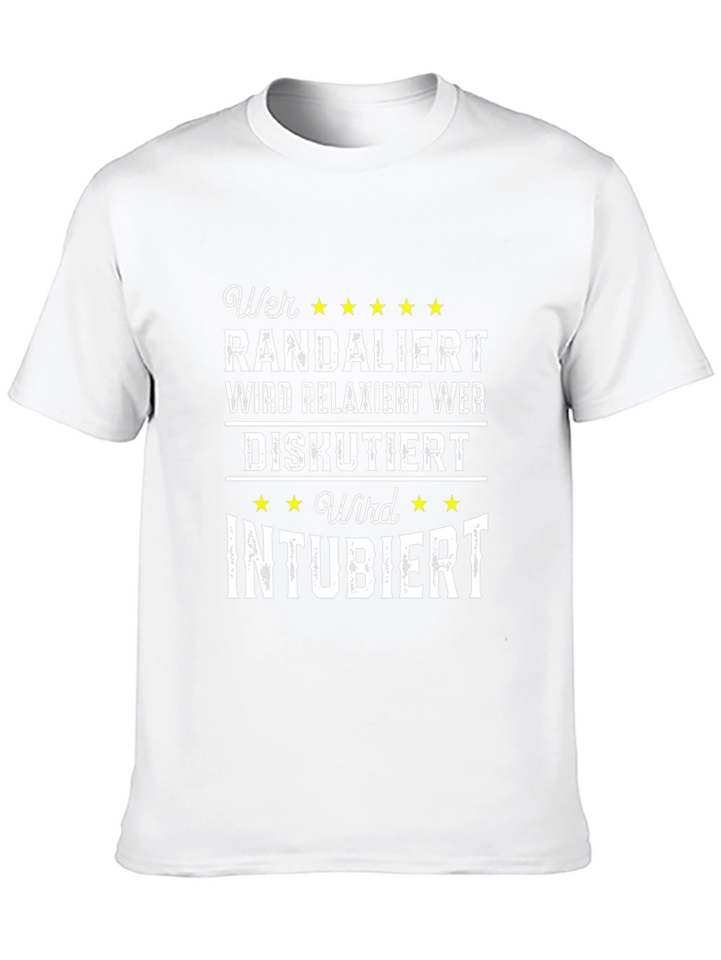 Humorous Medical T-Shirt - Wer Randaliert Design