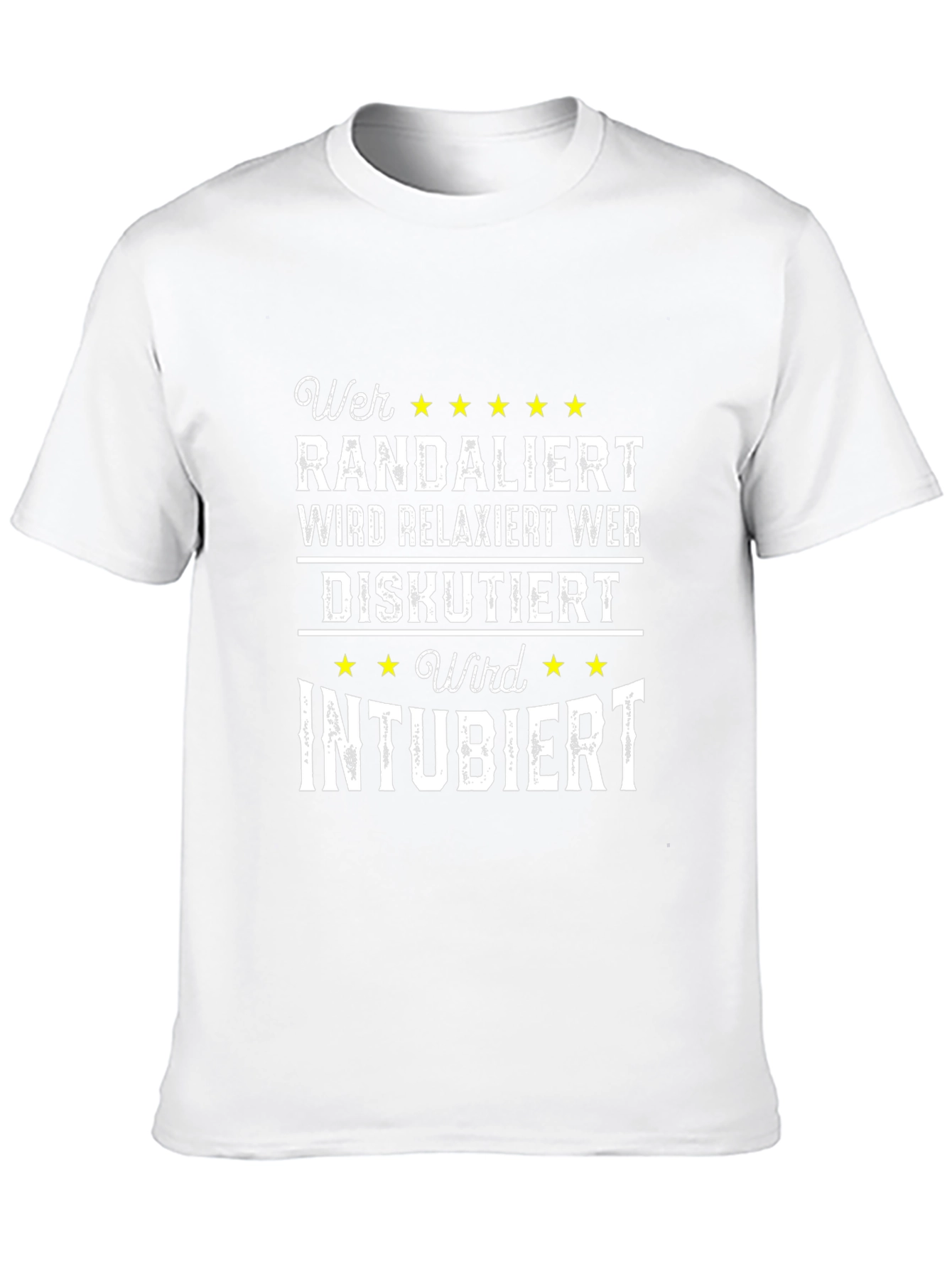 Humorous Medical T-Shirt - Wer Randaliert Design
