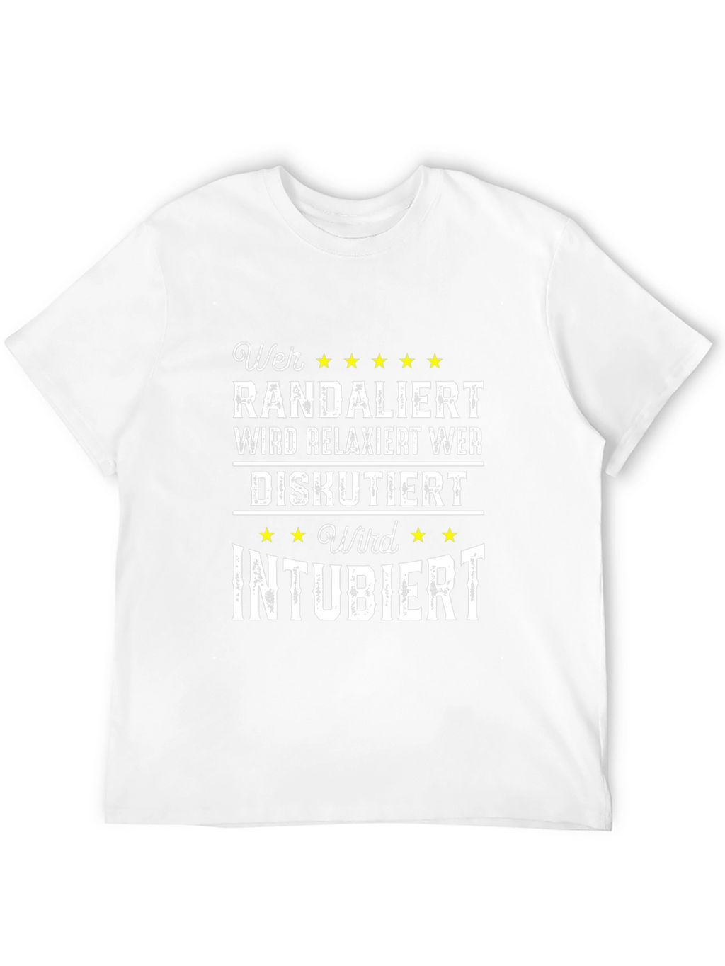 Humorous Medical T-Shirt - Wer Randaliert Design
