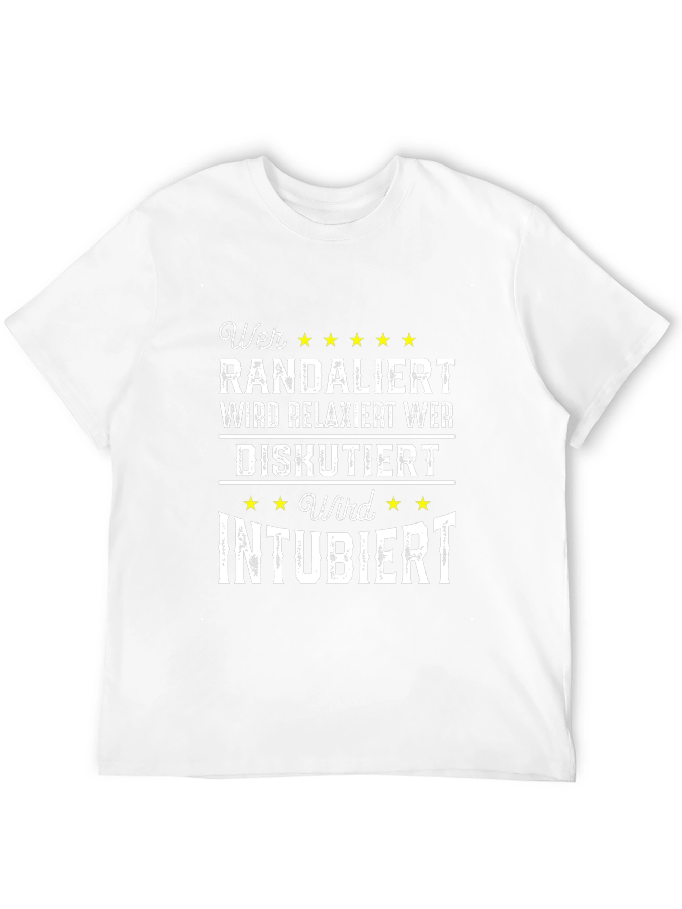 Humorous Medical T-Shirt - Wer Randaliert Design