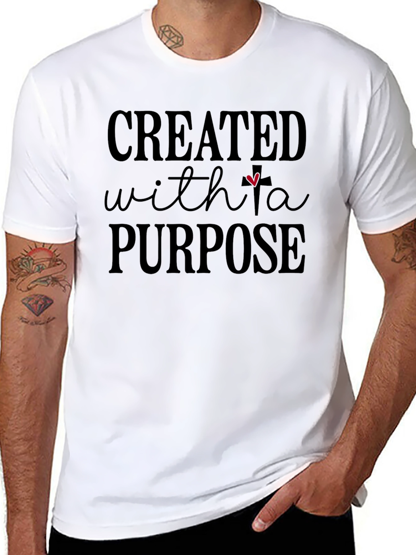 Created With a Purpose Christian T-Shirt