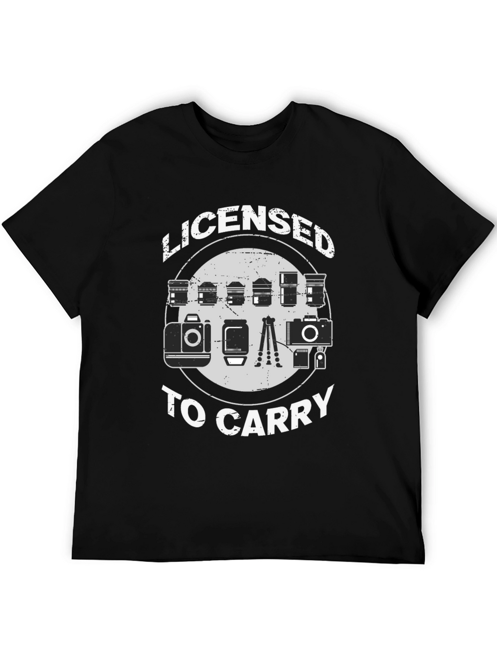 Licensed to Carry Photographer T-Shirt