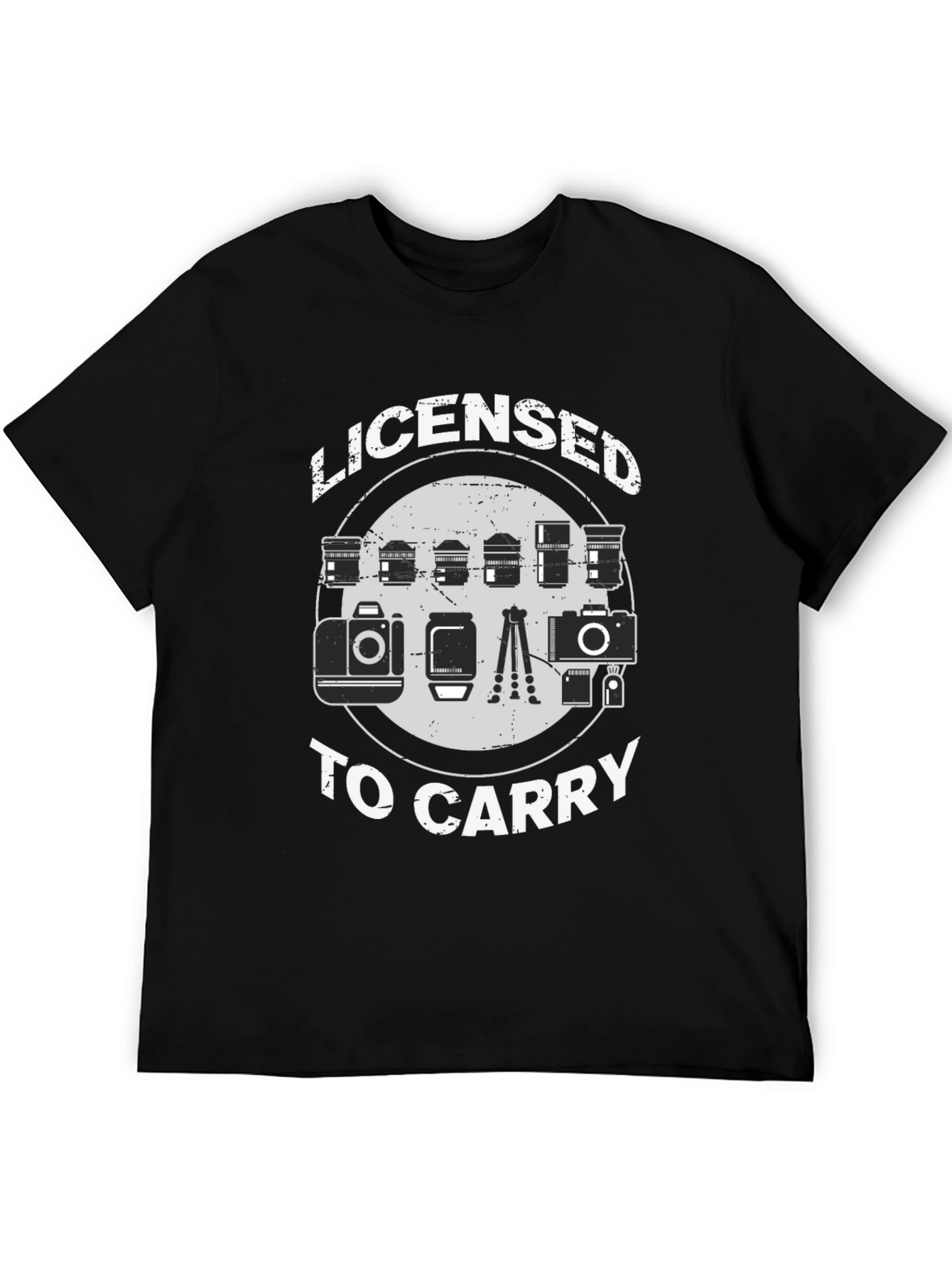 Licensed to Carry Photographer T-Shirt