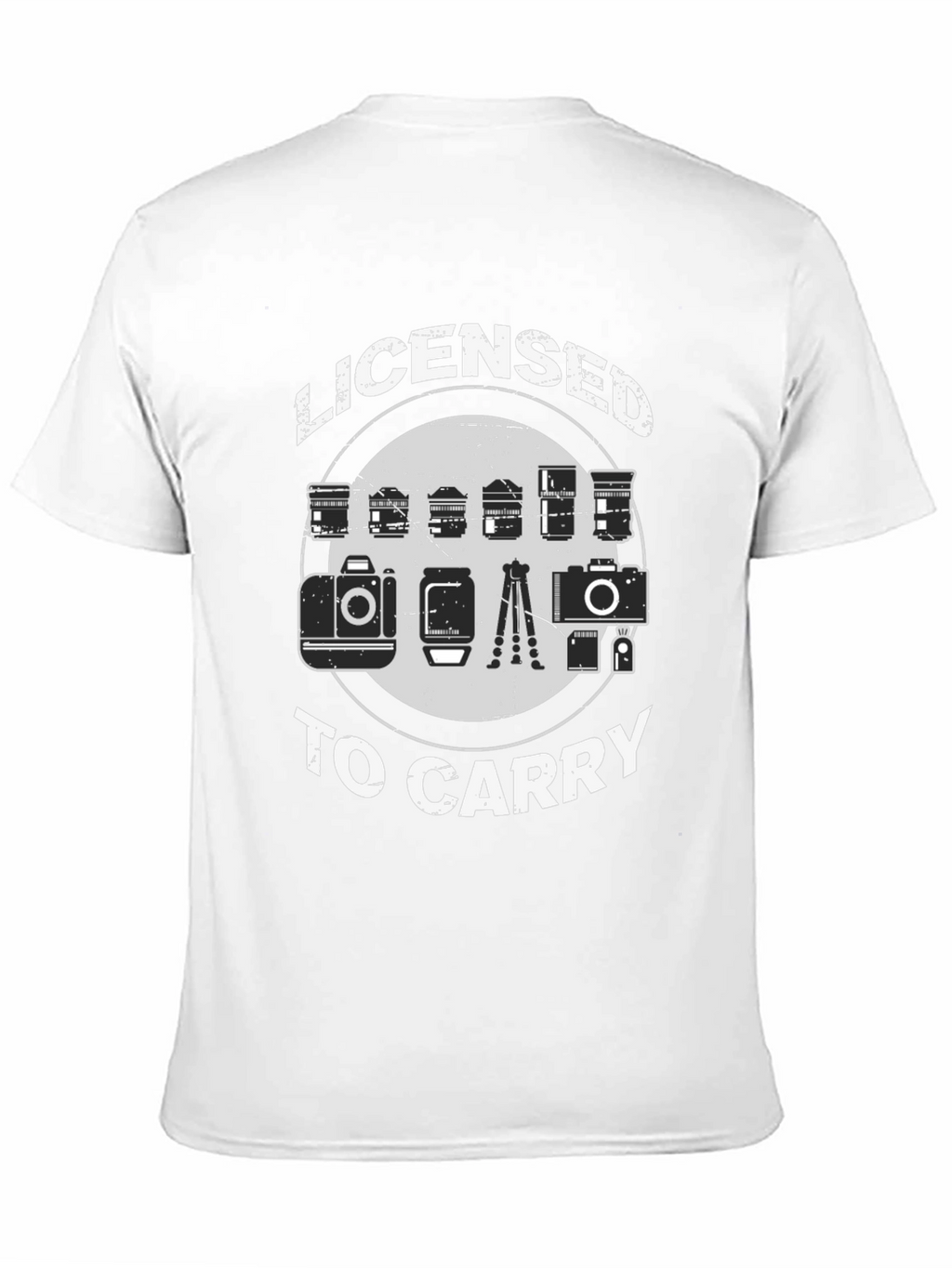 Licensed to Carry Photographer T-Shirt