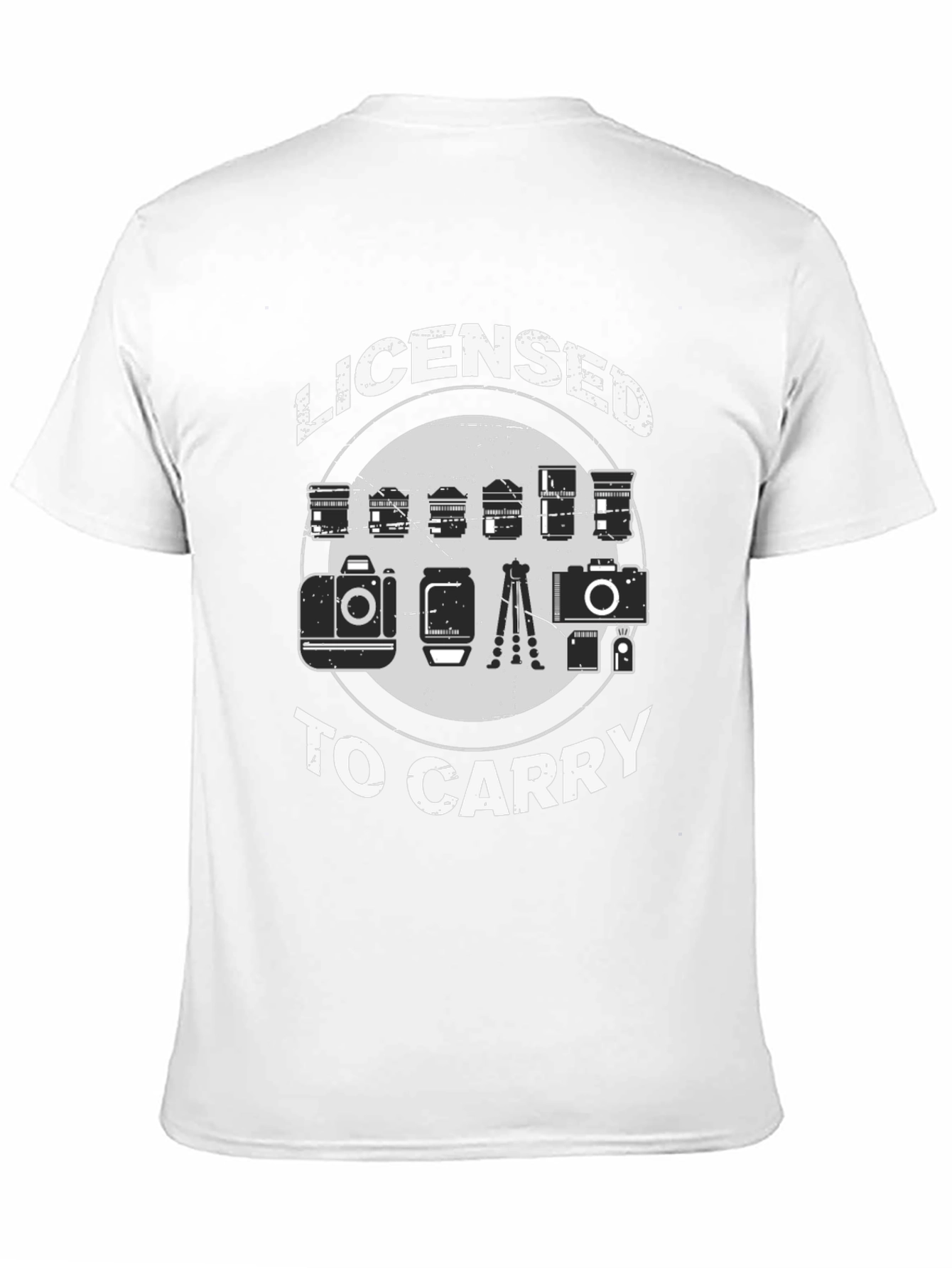 Licensed to Carry Photographer T-Shirt