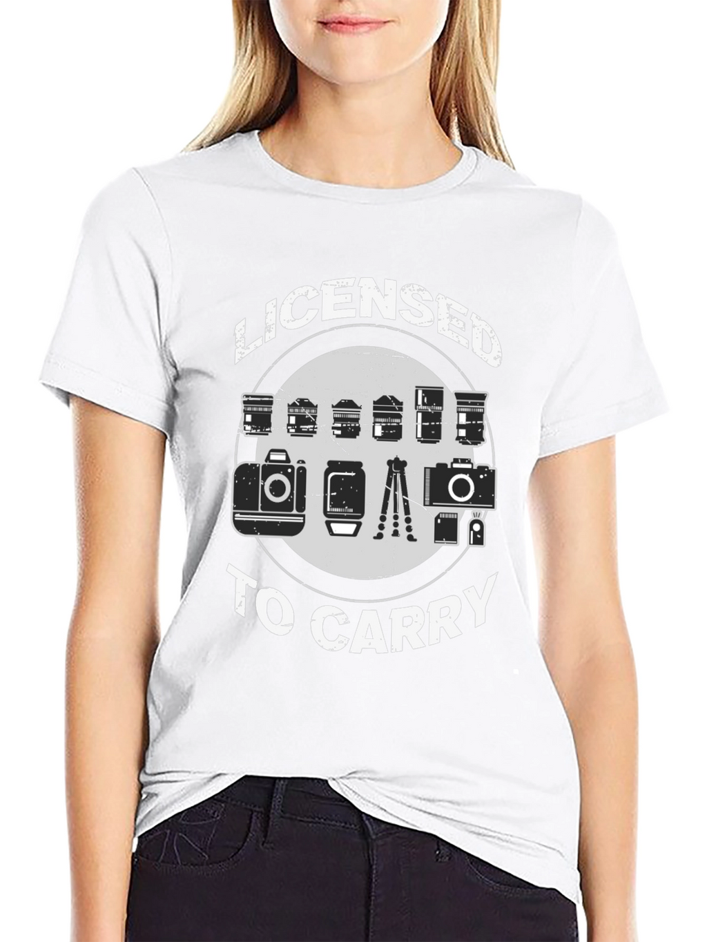 Licensed to Carry Photographer T-Shirt