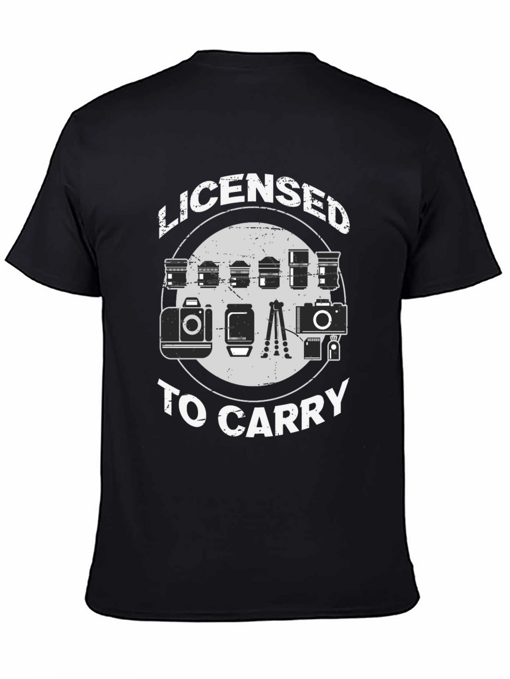 Licensed to Carry Photographer T-Shirt