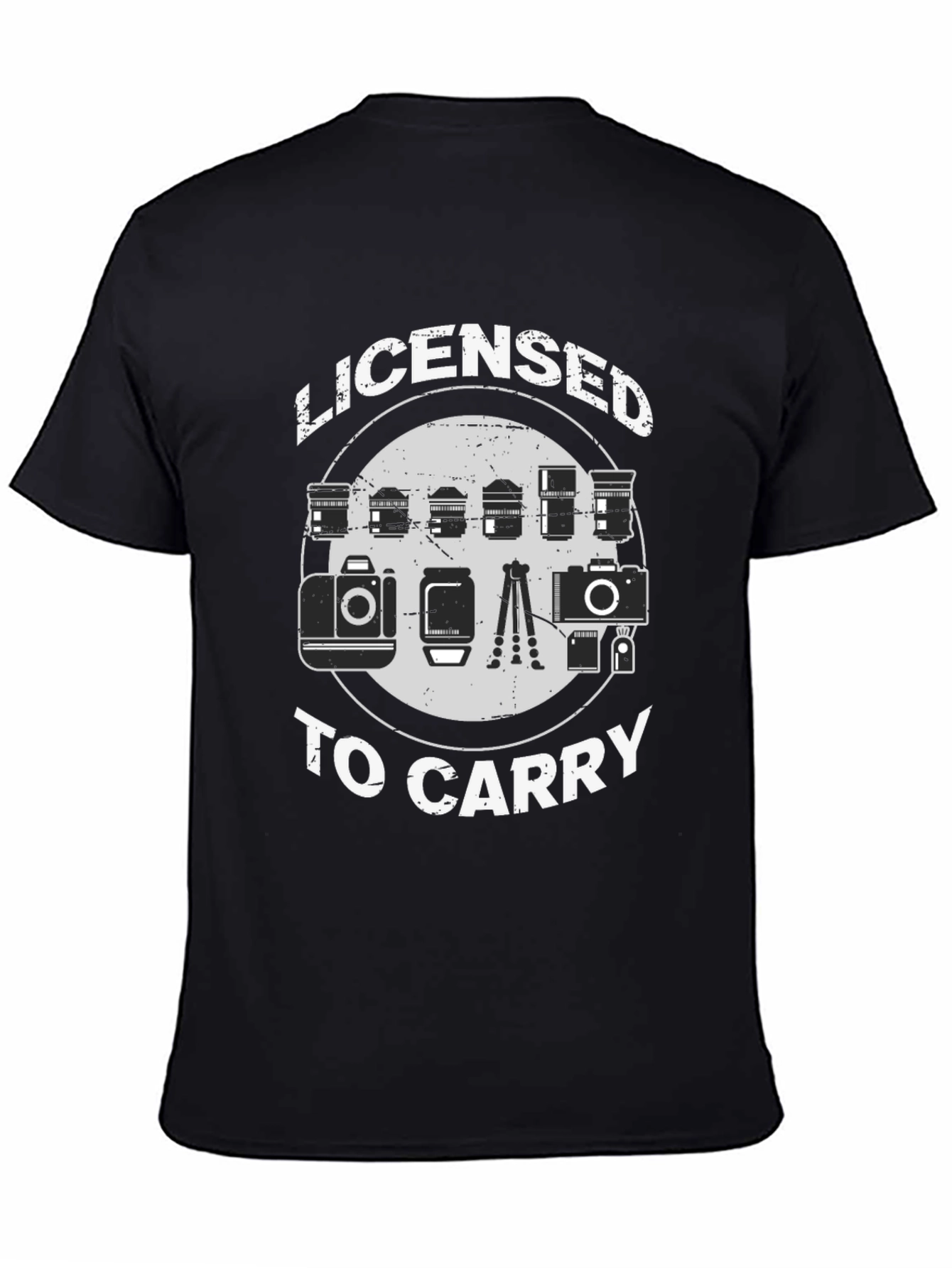 Licensed to Carry Photographer T-Shirt