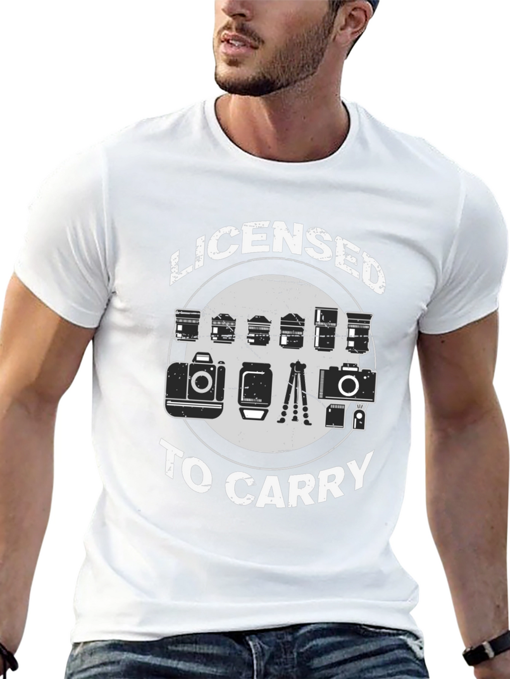 Licensed to Carry Photographer T-Shirt