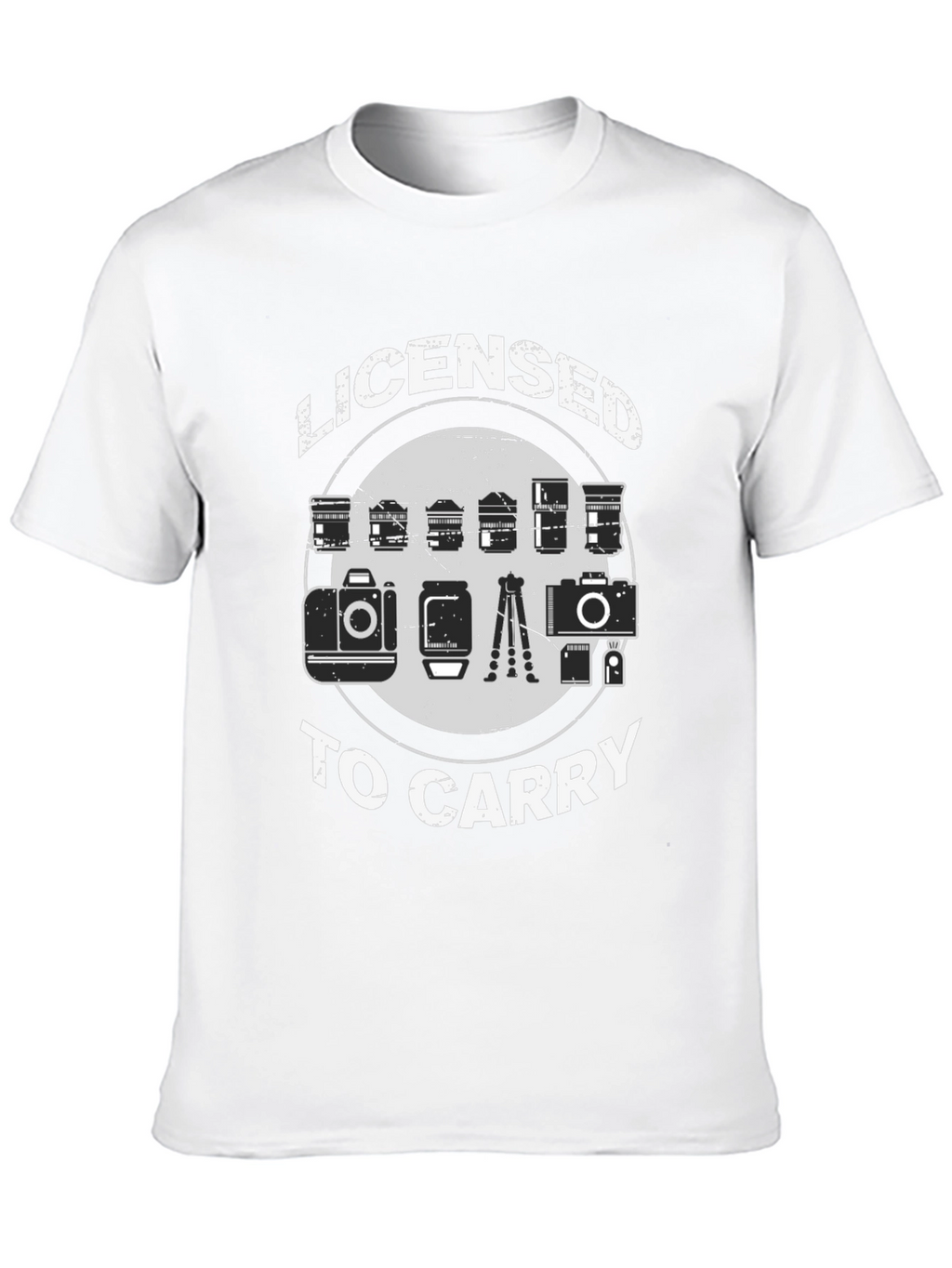 Licensed to Carry Photographer T-Shirt