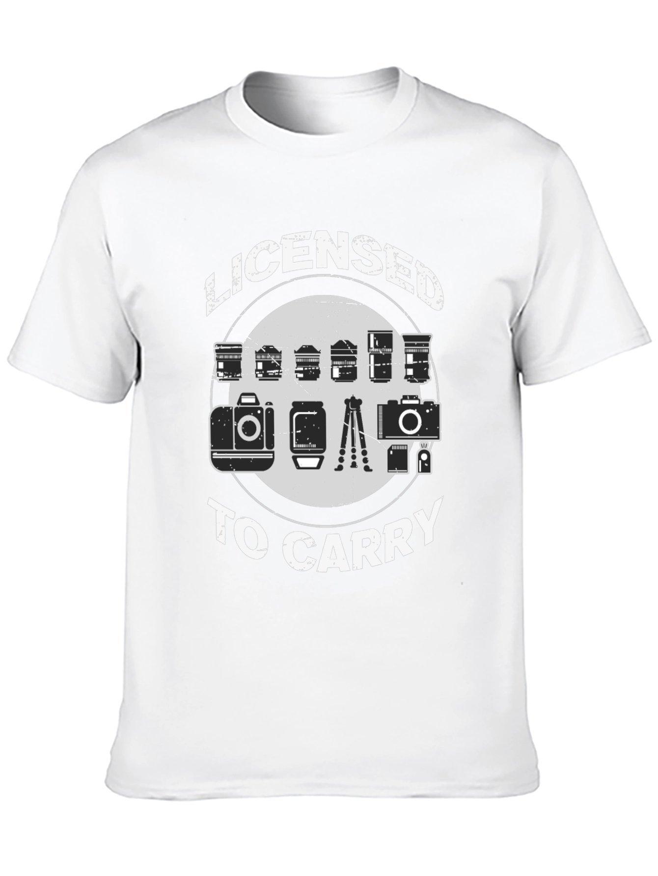 Licensed to Carry Photographer T-Shirt