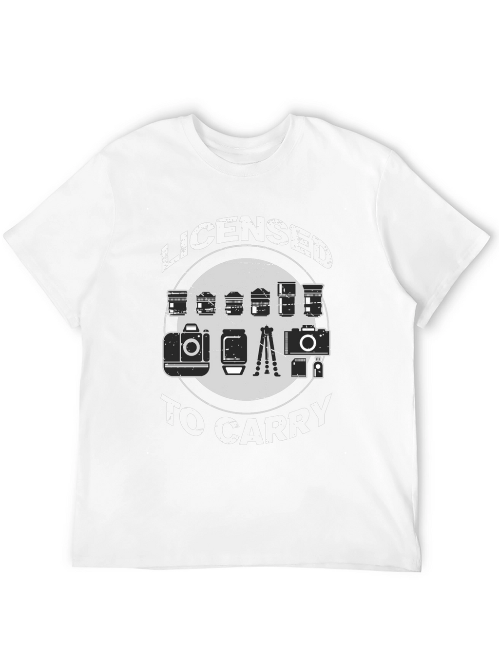 Licensed to Carry Photographer T-Shirt