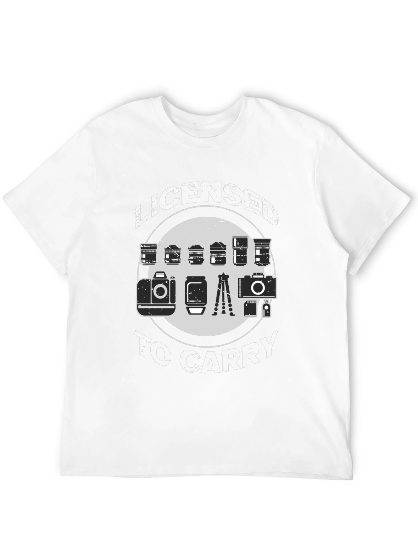 Licensed to Carry Photographer T-Shirt