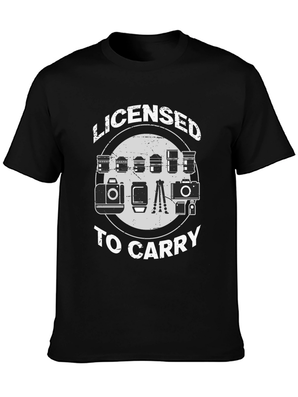 Licensed to Carry Photographer T-Shirt