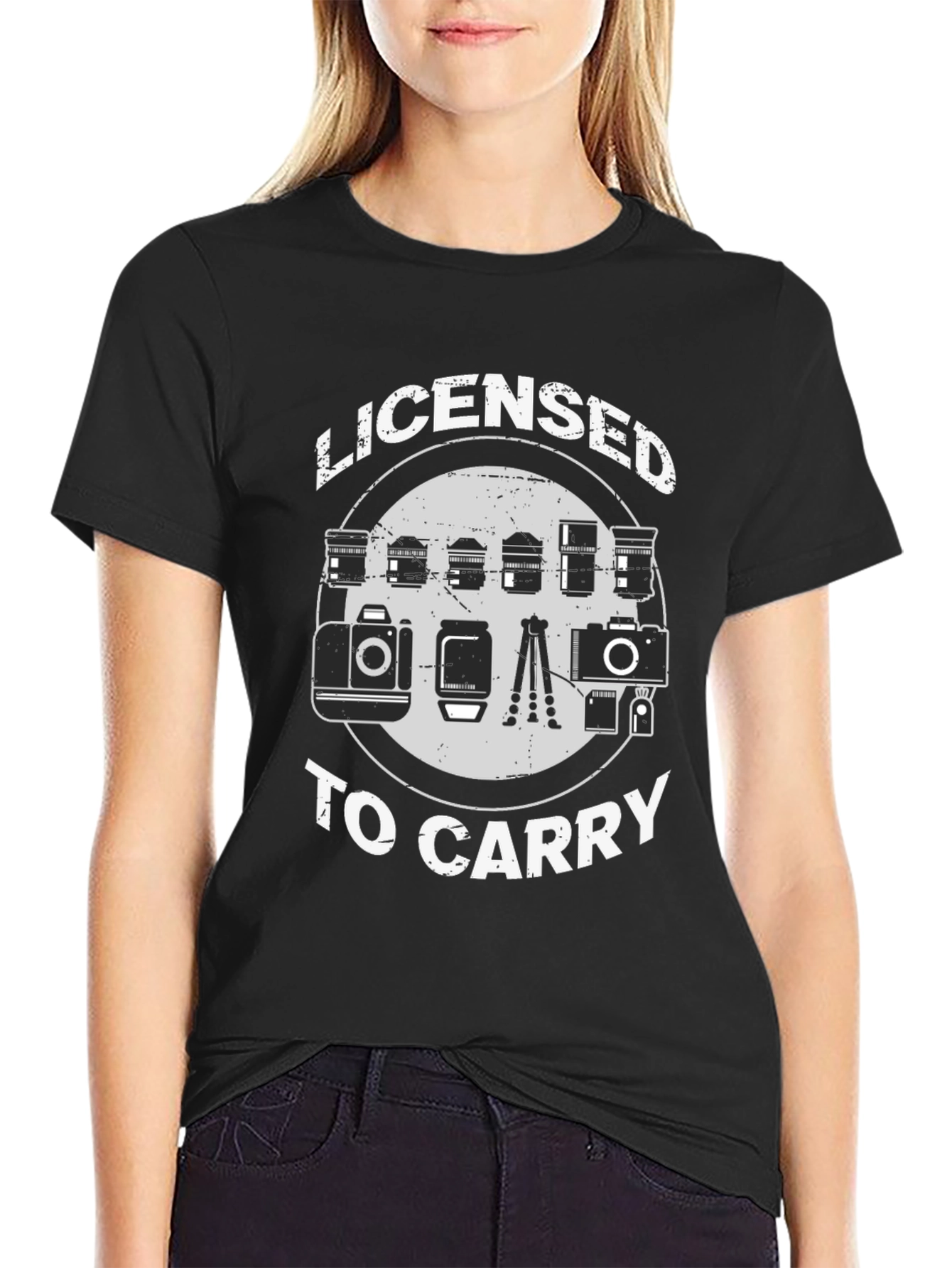 Licensed to Carry Photographer T-Shirt