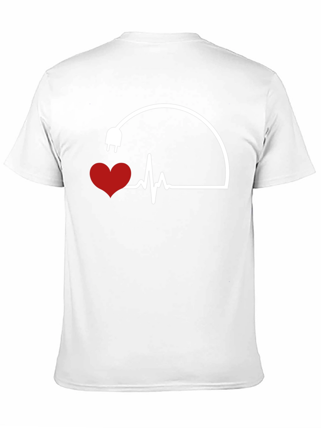 Heartbeat Plug Graphic Tee - Electric Love