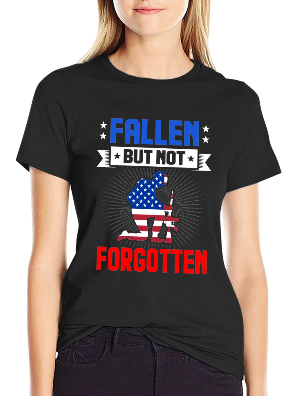 Fallen But Not Forgotten Patriotic T-Shirt