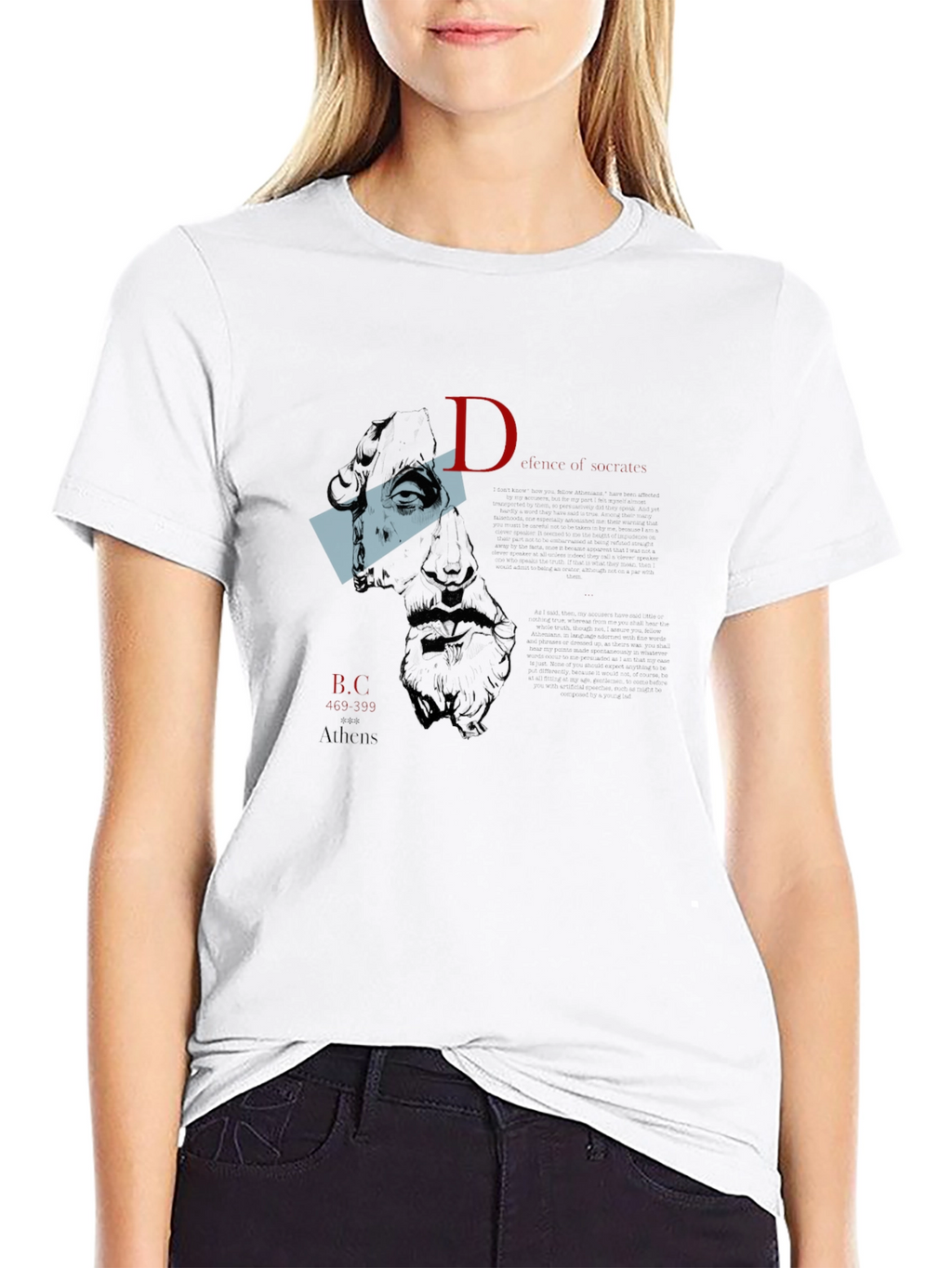 Ancient Greece Graphic Tee - Black Cotton T-Shirt