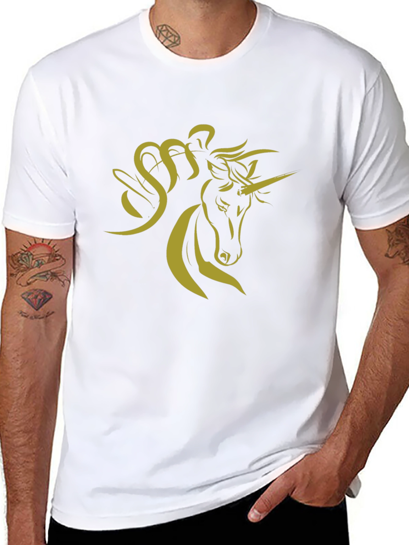 Unicorn Graphic Tee - Modern Style