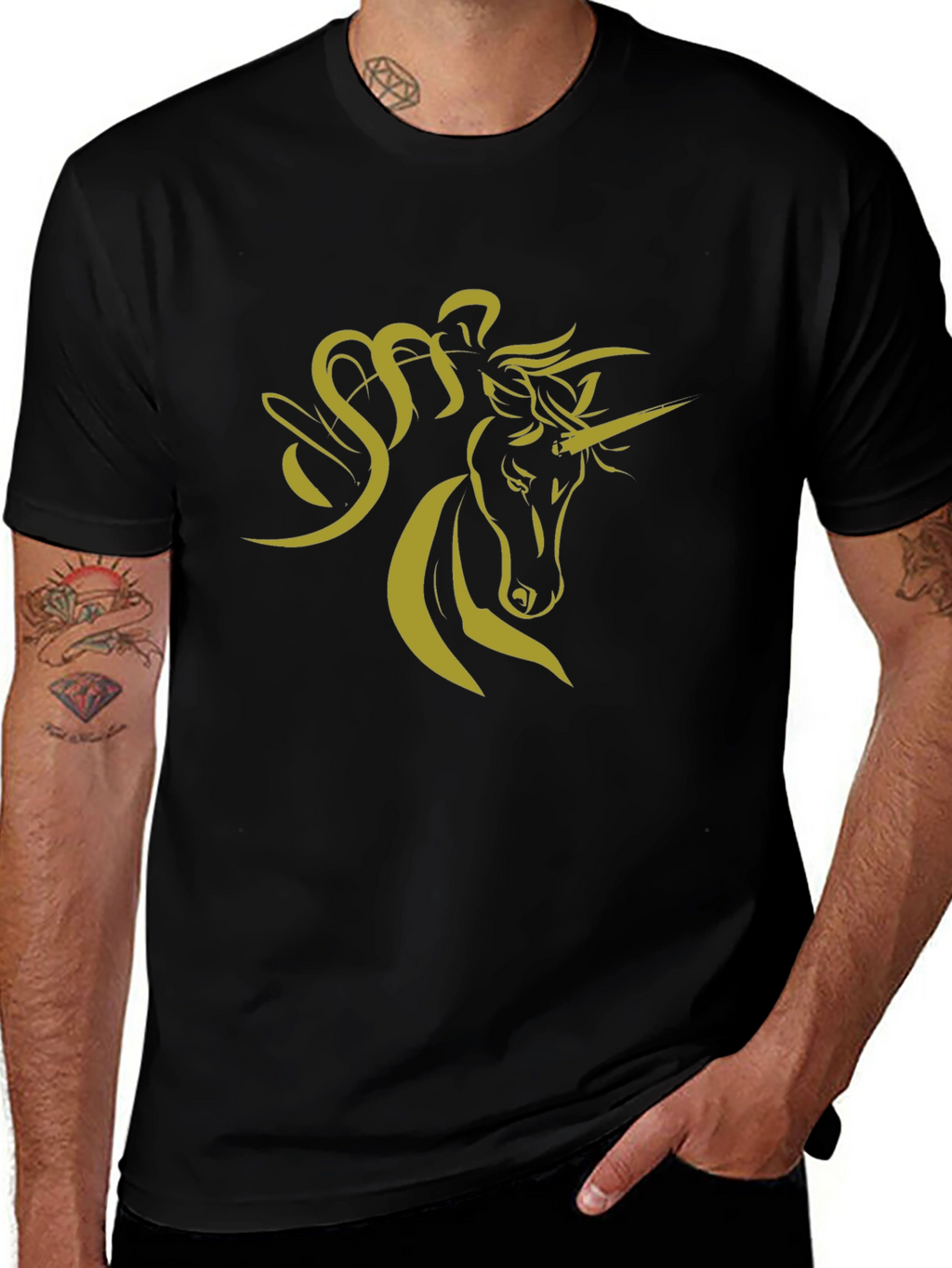 Unicorn Graphic Tee - Modern Style
