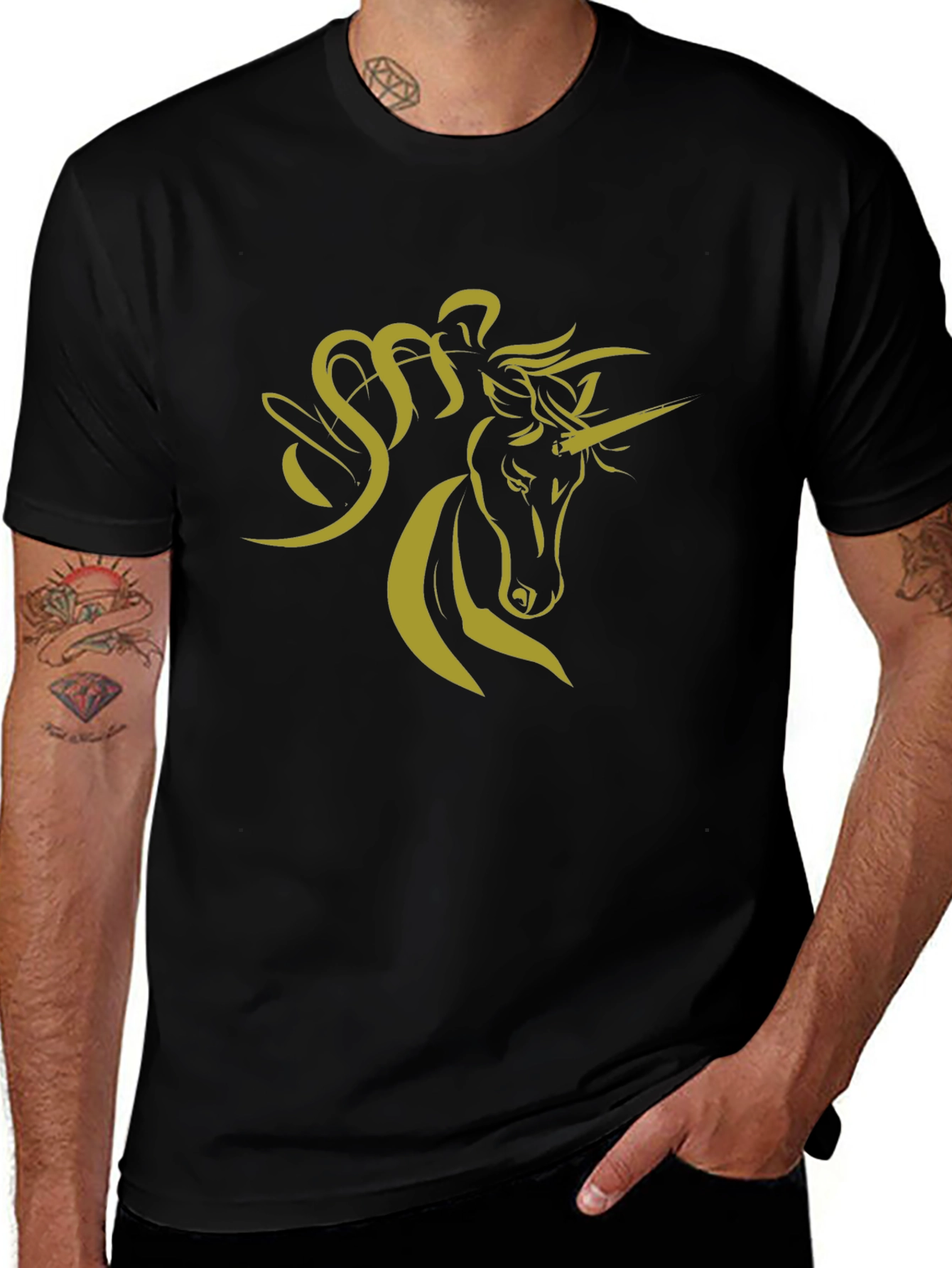 Unicorn Graphic Tee - Modern Style