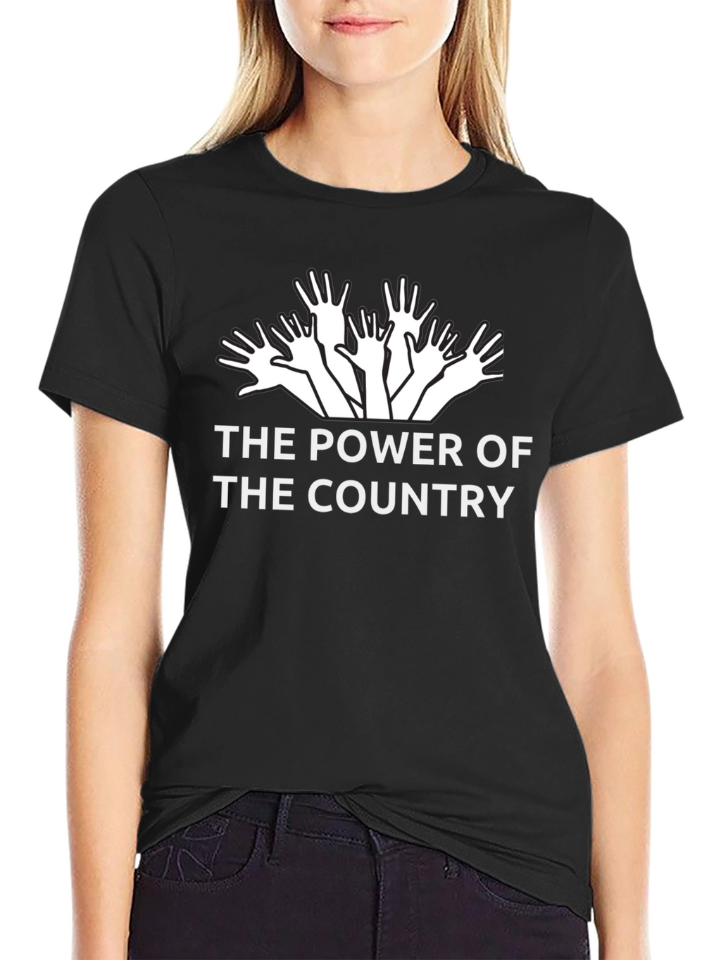 The Power of The Country T-Shirt - Black