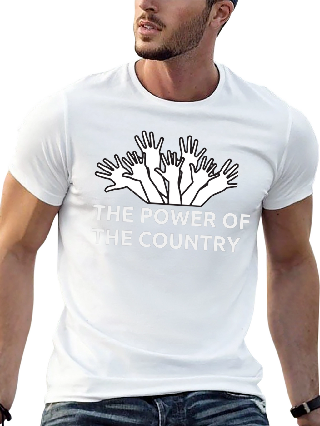 The Power of The Country T-Shirt - Black