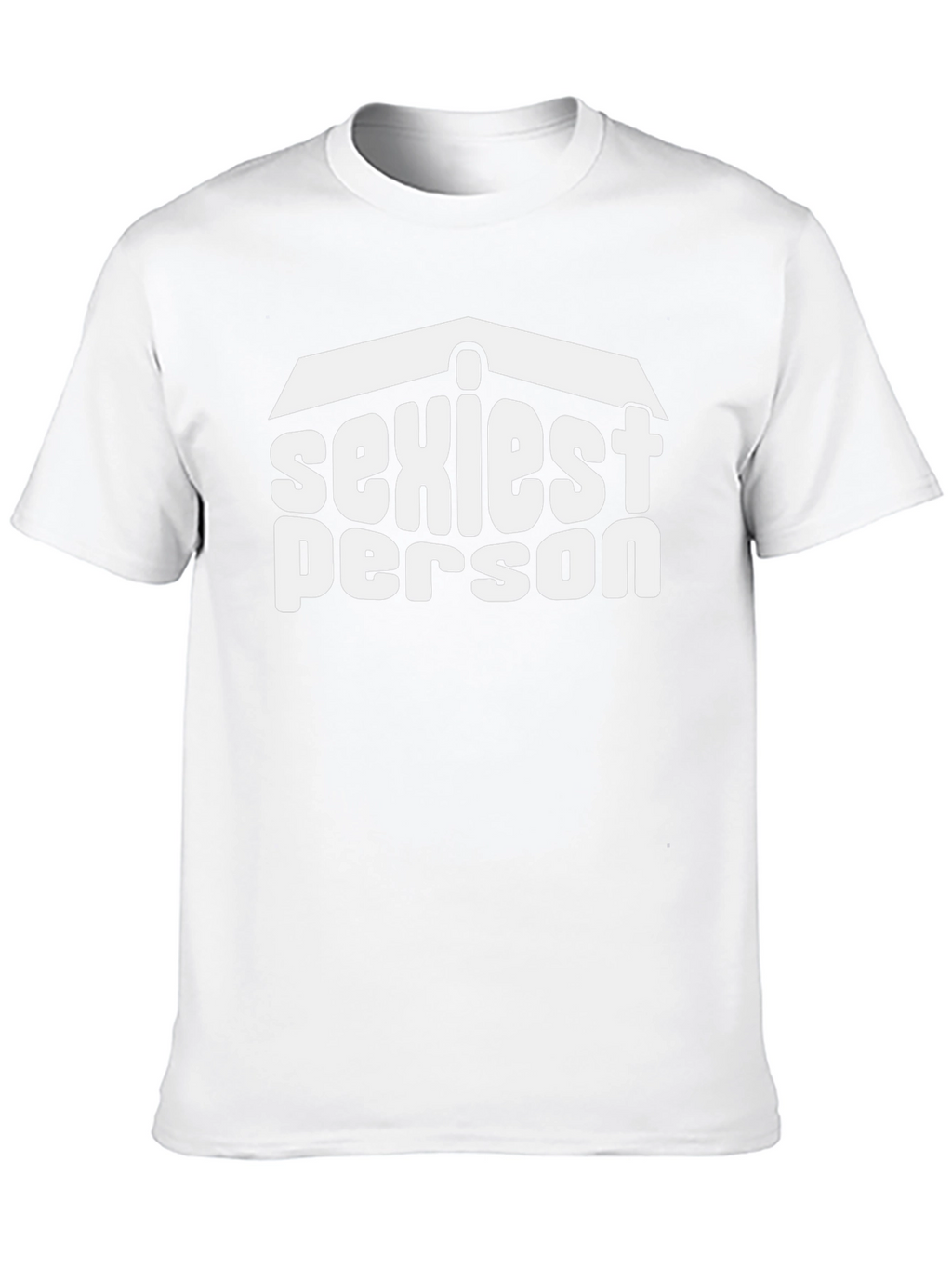 Sexiest Person Graphic Tee - Black Cotton T-Shirt