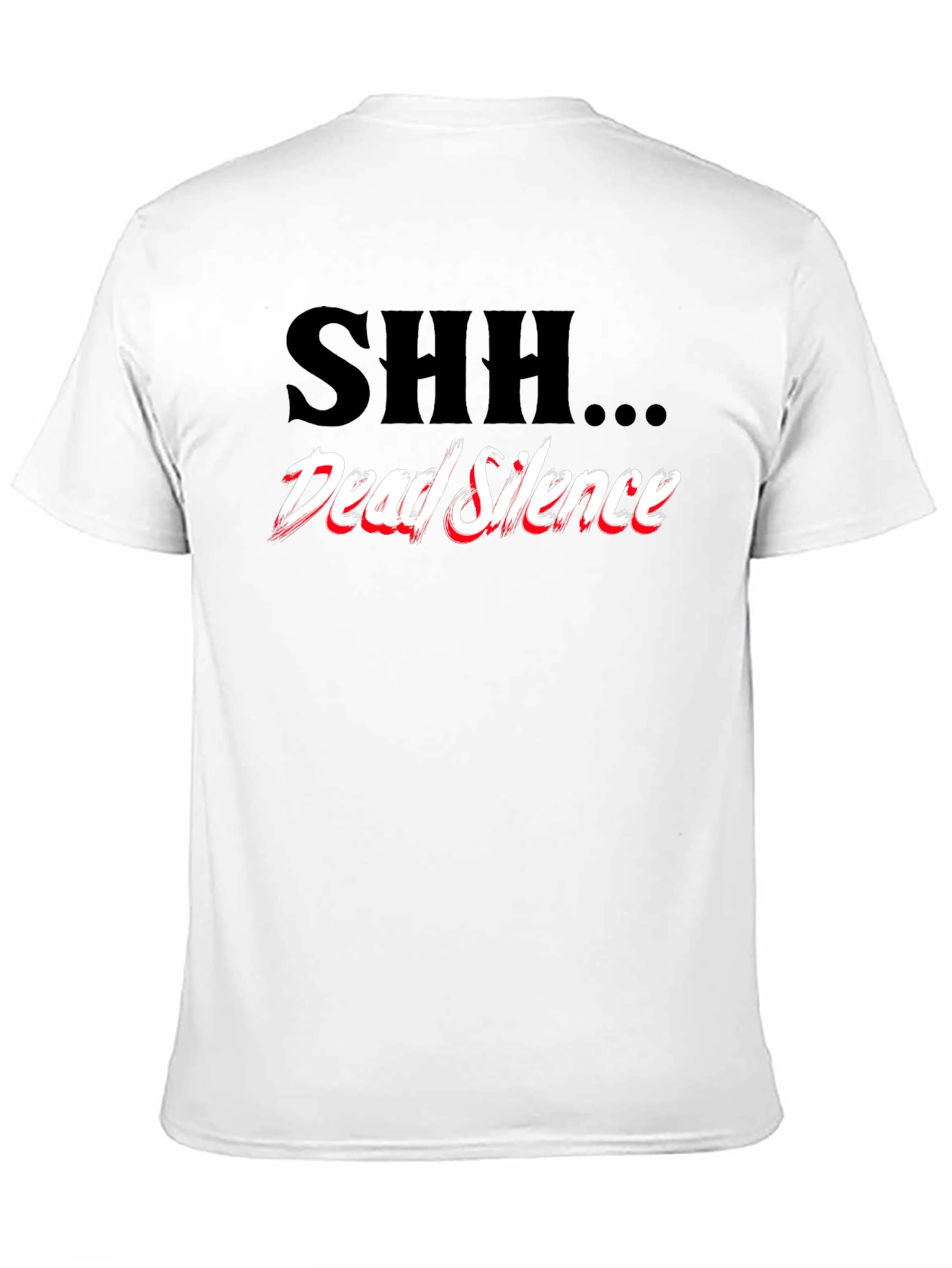 Dead Silence Graphic T-Shirt - Casual Style