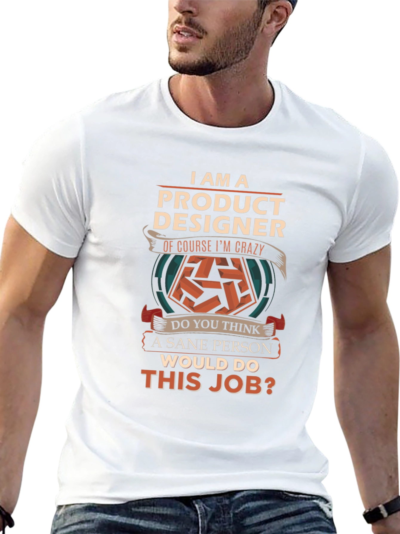Product Designer Crazy Job T-Shirt