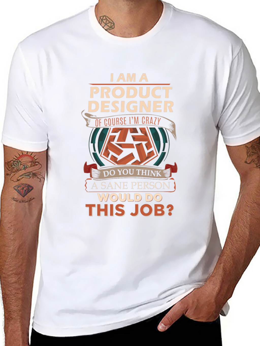 Product Designer Crazy Job T-Shirt